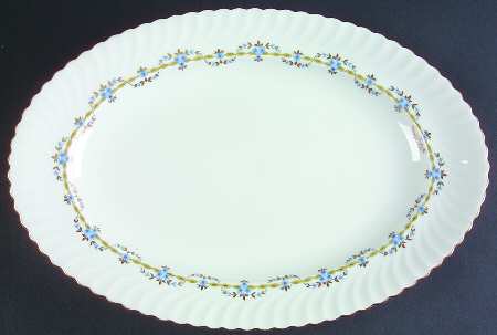 Irene 14" Oval Serving Platter