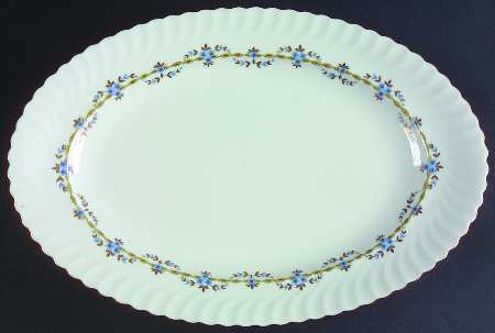 Irene 12" Oval Serving Platter