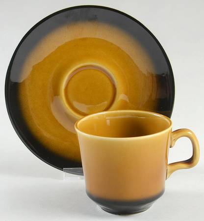 Montego Flat Cup & Saucer Set by Kristina Collection