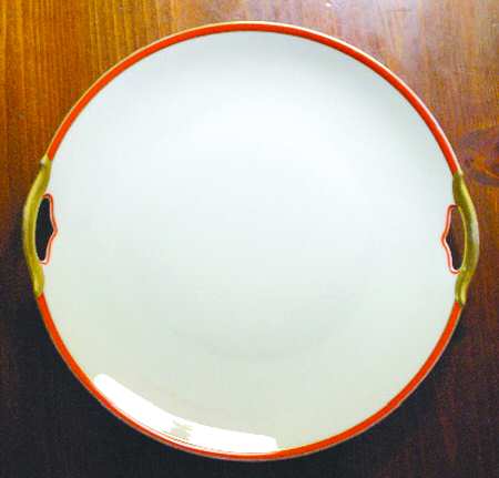 Koralle Handled Cake Plate