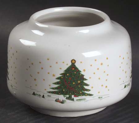Christmas Pleasure (Scalloped, Red Trim) Potpourri Simmerer