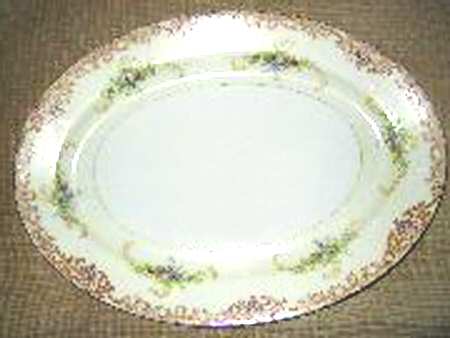 KRE19 14" Oval Serving Platter by Krescent (Japan)