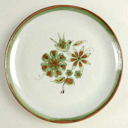 El Palomar Green by Ken Edwards Pottery