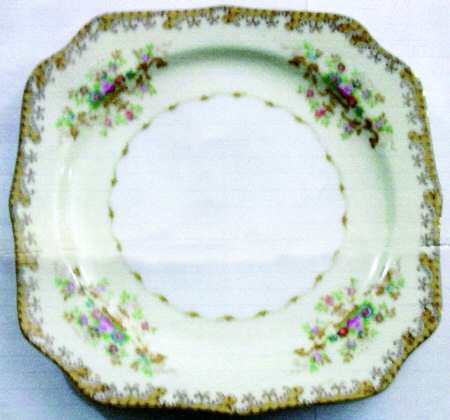 KIK57 Square Salad Plate