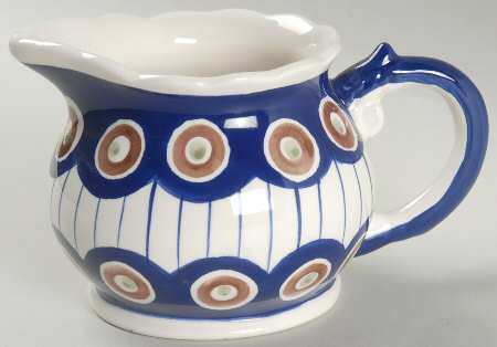 Circle Creamer by Kent Pottery