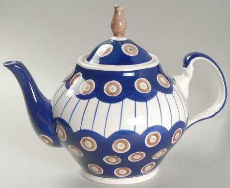 Circle Teapot & Lid by Kent Pottery