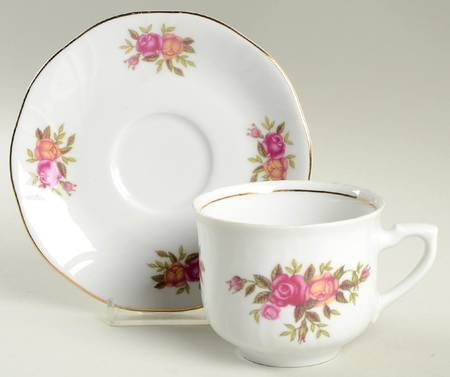 KRA1 Flat Cup & Saucer Set