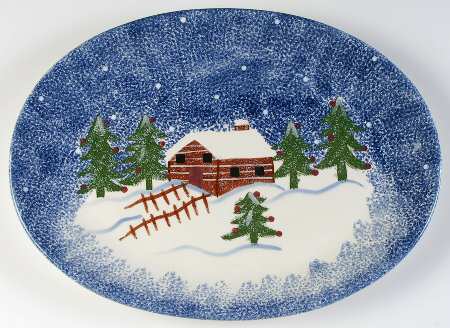 K2M1 16" Oval Serving Platter