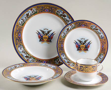 Pride of the Confederacy, The 5 Piece Place Setting