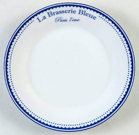 La Brasserie Bleue Salad/Dessert Plate
