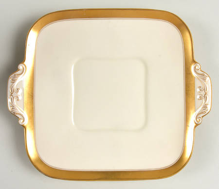 86 1-2 Square Handled Cake Plate