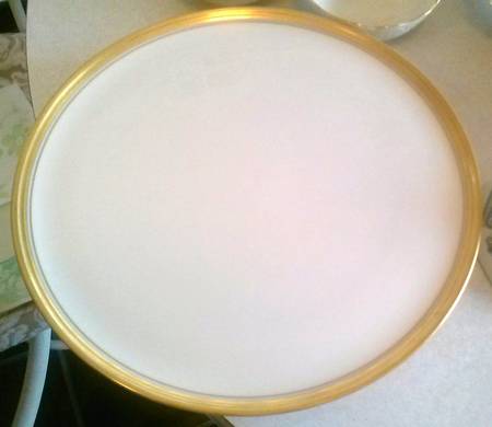86 1-2 12" Chop Plate (Round Platter)