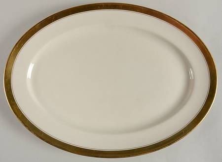 86 1-2 15" Oval Serving Platter