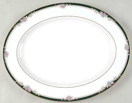 Alyssa 16" Oval Serving Platter