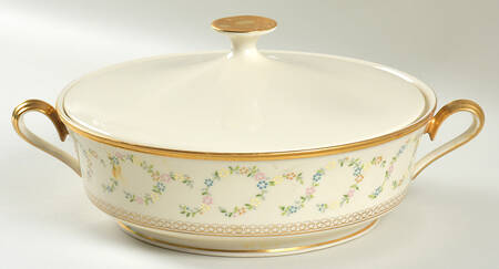 Amanda Round Covered Vegetable by Lenox