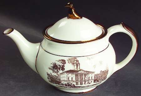 Architect's Tea Service Teapot & Lid