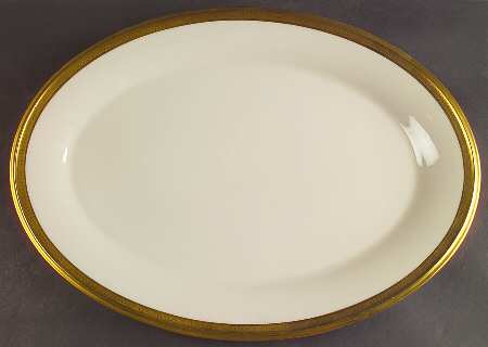 Aristocrat 17" Oval Serving Platter by Lenox