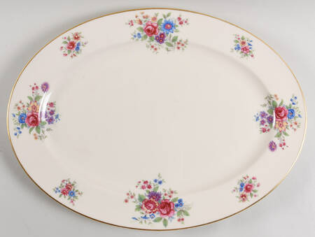 Aurora 18" Oval Serving Platter by Lenox