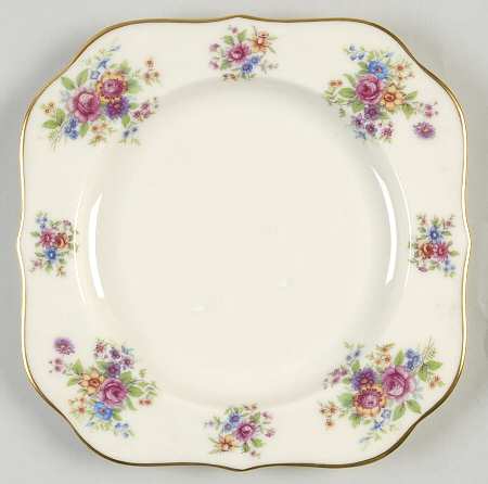 Aurora Square Salad Plate