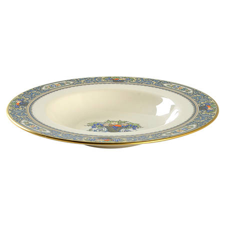 Autumn (Newer, Gold Backstamp) Rim Soup Bowl