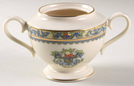 Autumn (Newer, Gold Backstamp) 1999 Shape Sugar Bowl No Lid
