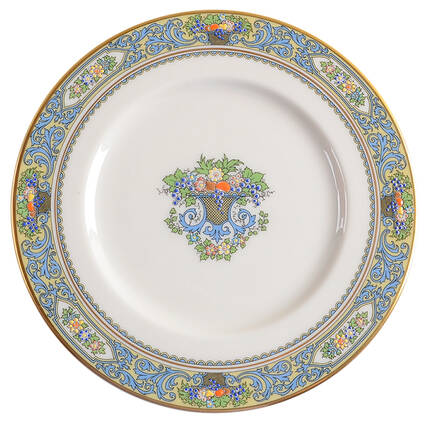 Autumn (Newer, Gold Backstamp) Salad Plate