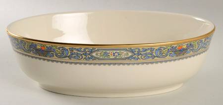 Autumn (Newer, Gold Backstamp) 99 Shape 9" Oval Vegetable Bowl