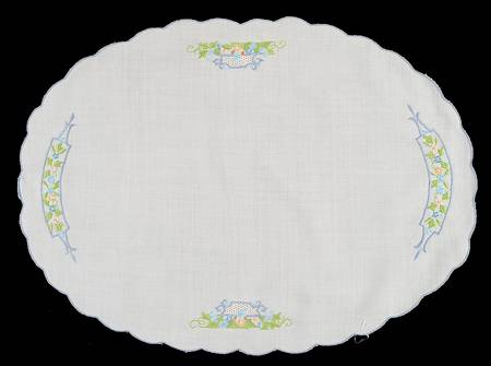 Autumn (Newer, Gold Backstamp) Linen Placemat