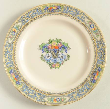 Autumn (Newer, Gold Backstamp) Small Bread & Butter Plate