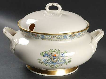 Autumn (Newer, Gold Backstamp) Tureen &  Lid