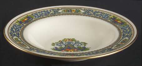 The Autumn (Black Or Green Stamp) Rim Fruit/Dessert (Sauce) Bowl