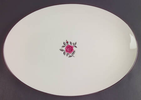 Ballad 16" Oval Serving Platter by Lenox