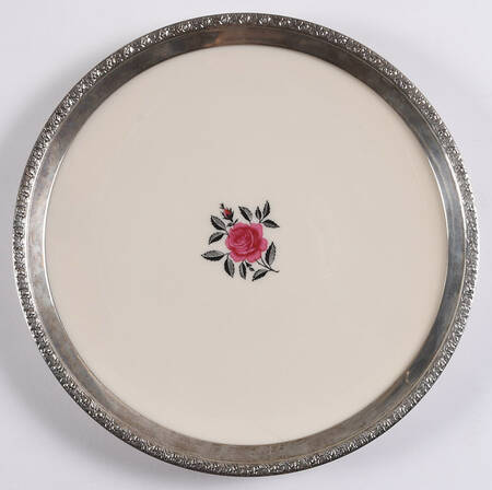 Ballad Sterling Rim Dinner Plate