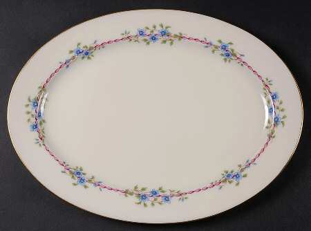 Belvidere 16" Oval Serving Platter