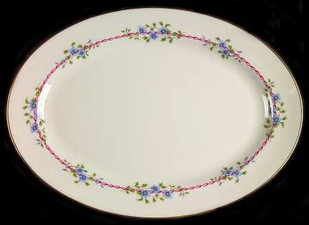 Belvidere 17" Oval Serving Platter