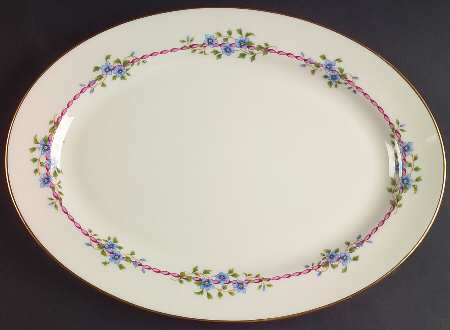 Belvidere 14" Oval Serving Platter