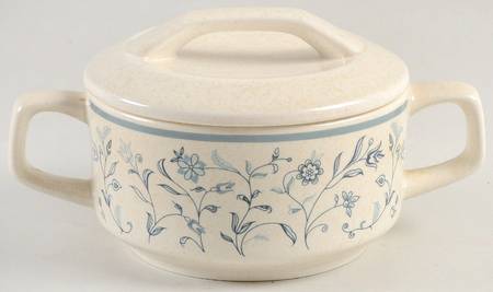 Blue Breeze Sugar Bowl & Lid
