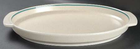 Blue Breeze Oval Roaster by Lenox