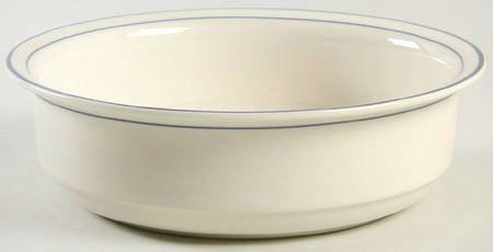 Blue Pinstripes (For the Blue) Soup/Cereal Bowl