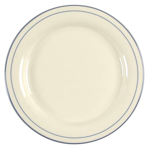 Blue Pinstripes (For the Blue) Bread & Butter Plate