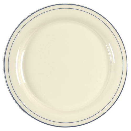 Blue Pinstripes (For the Blue) Salad Plate
