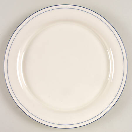 Blue Pinstripes (For the Blue) Dinner Plate