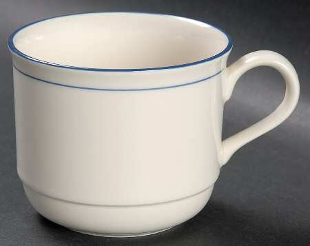 Blue Pinstripes (For the Blue) Flat Cup