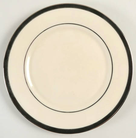 Black Royale Salad Plate