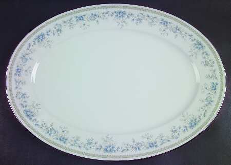 Bluets 16" Oval Serving Platter