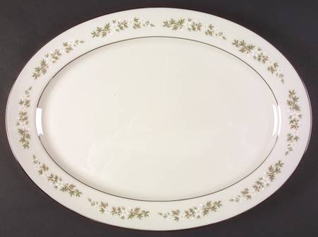 Brookdale 17" Oval Serving Platter