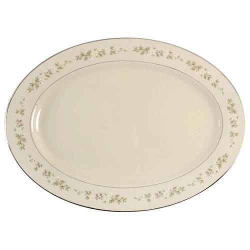 Brookdale 16" Oval Serving Platter by Lenox