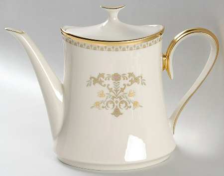 Castle Garden Tea/Coffee Pot & Lid