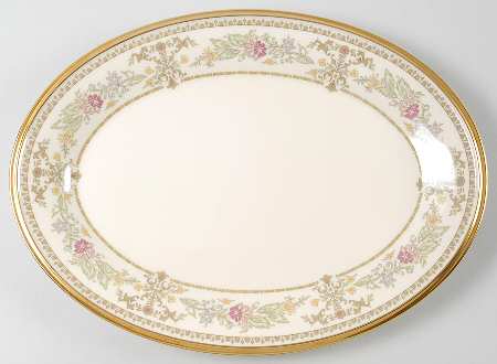 Castle Garden 13" Oval Serving Platter by Lenox