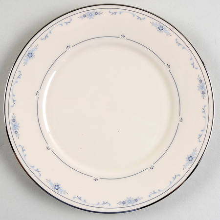 Carolina (Blue Flowers) Salad Plate